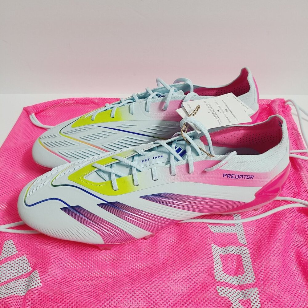 NEW Adidas Predator Elite Stellar Icon Pack FG Soccer Cleats BAG IE3950 Size 9.5
